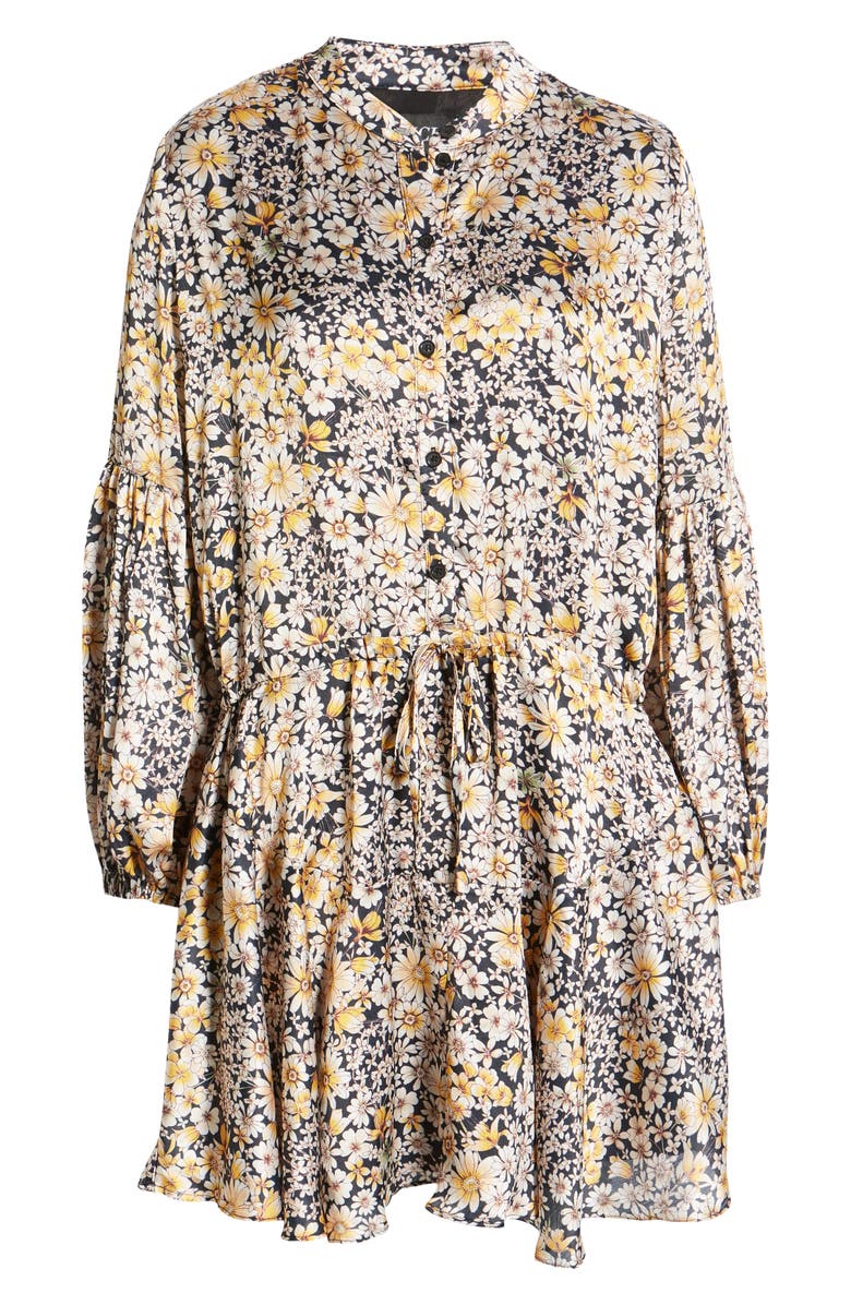 VICI Collection Tie Waist Long Sleeve Dress, Alternate, color,