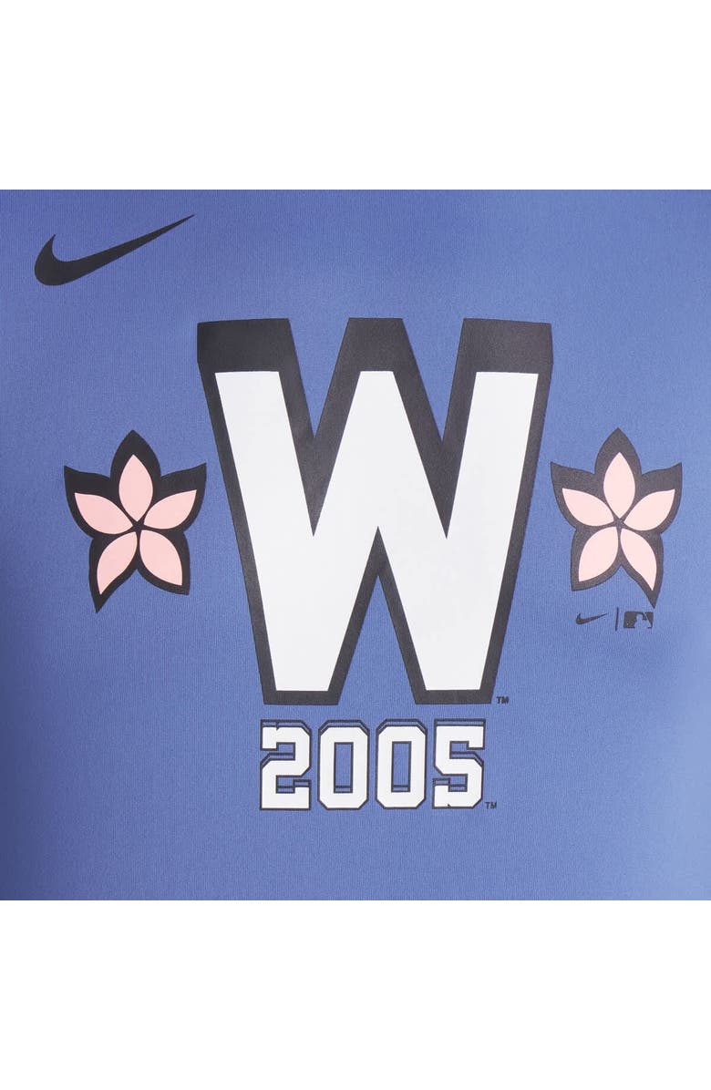 Nike Men's Nike Blue Washington Nationals 2025 City Connect Legend Performance Long Sleeve T-Shirt, Alternate, color, Blue