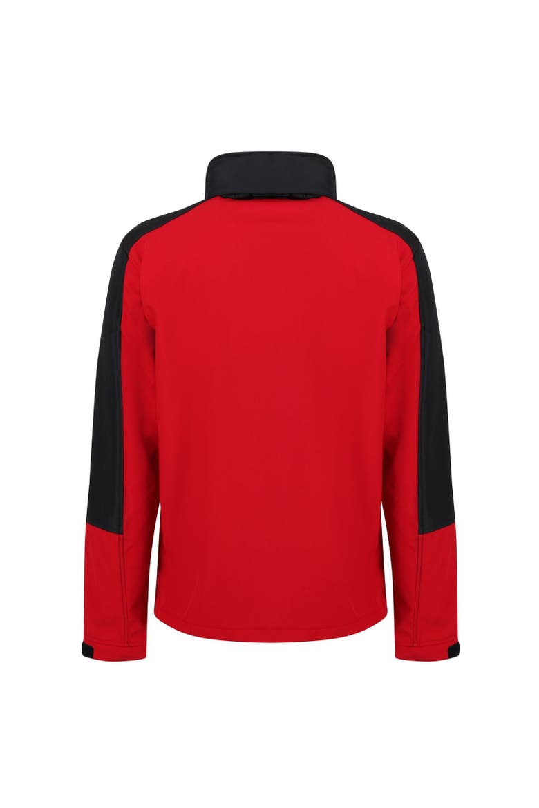 Hydroforce Soft Shell Jacket, Alternate, color, Classic Red and Black