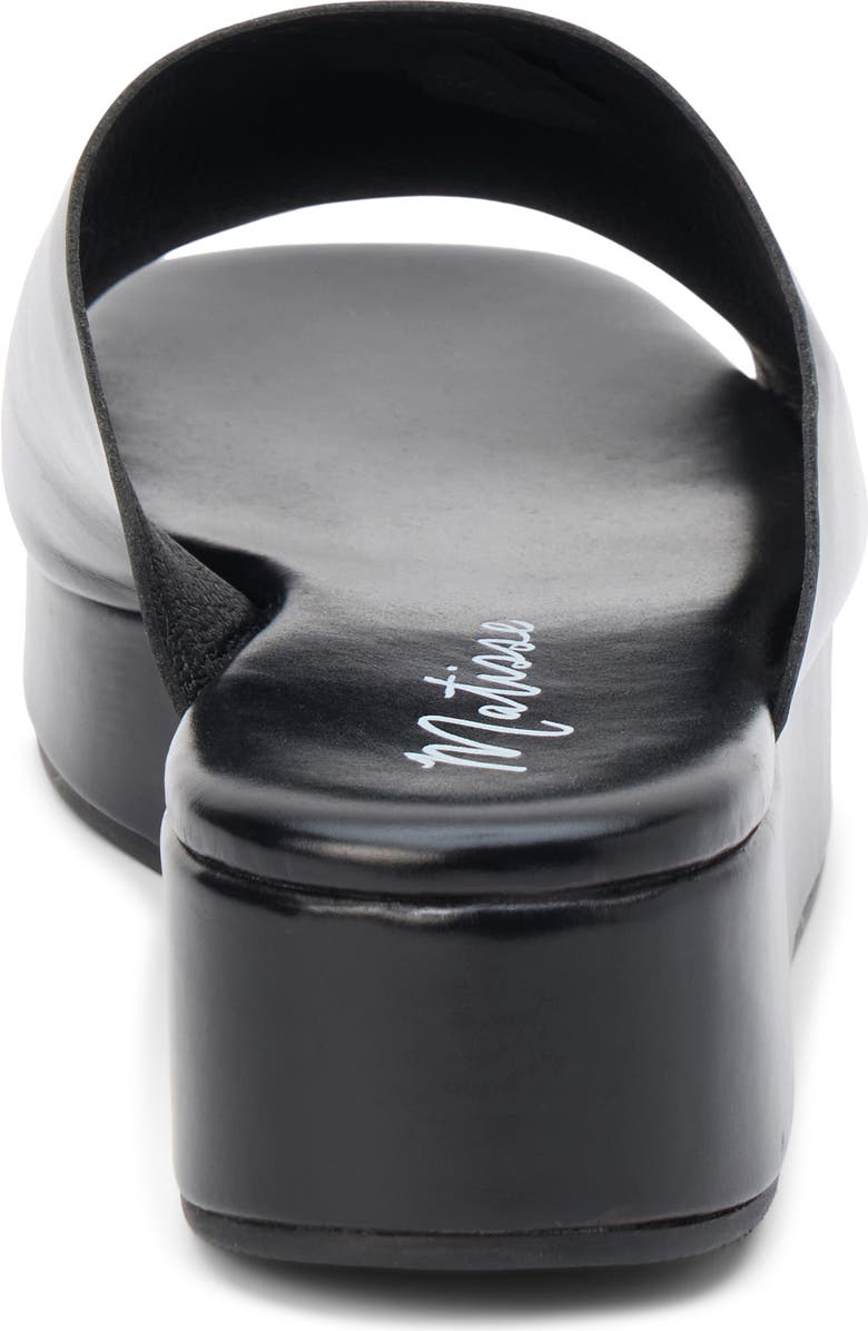 Matisse Lido Platform Wedge Slide Sandal, Alternate, color, Black
