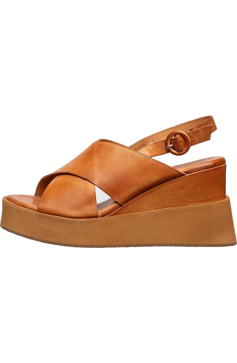 ANTELOPE Josie Platform Slingback Sandal, Alternate, color, Tan