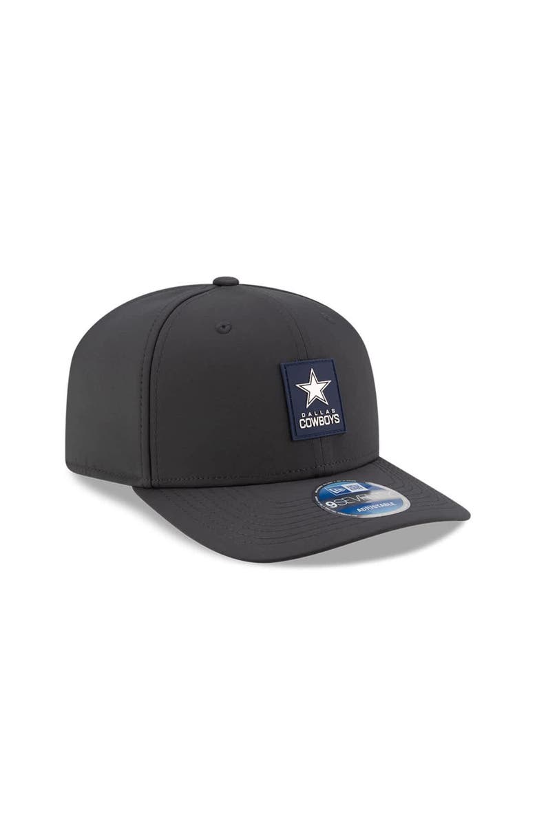 New Era Men's New Era Charcoal Dallas Cowboys 2025 Sideline Cold Weather 9SEVENTY Adjustable Hat, Alternate, color, Charcoal