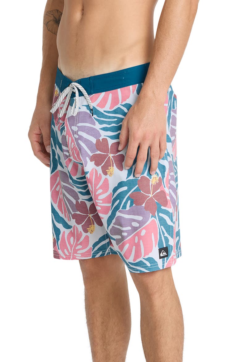 Forest Peak 20 Board Shorts, Alternate, color, BLUE CORAL