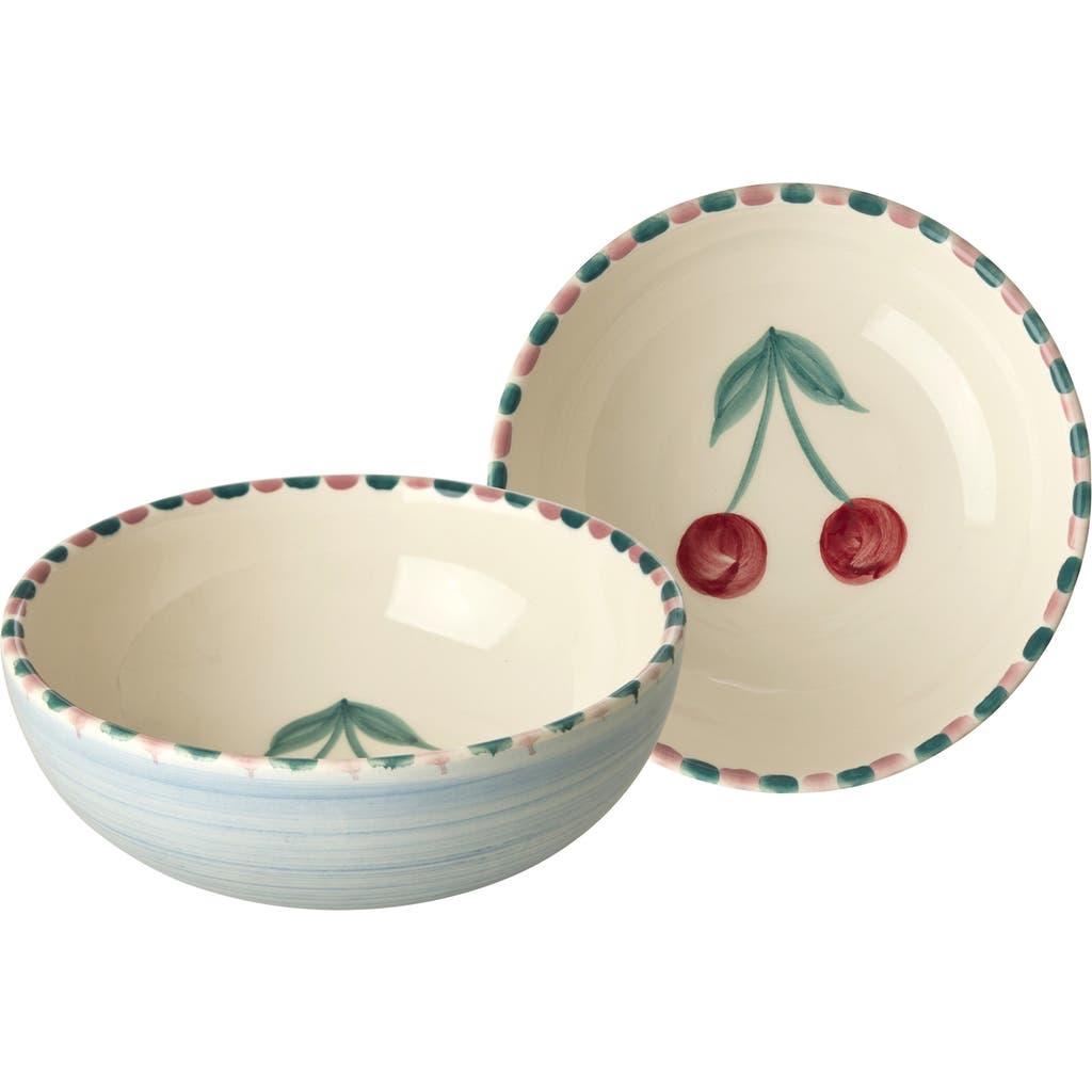 Rice By Rice Hand-painted Ceramic Bowl