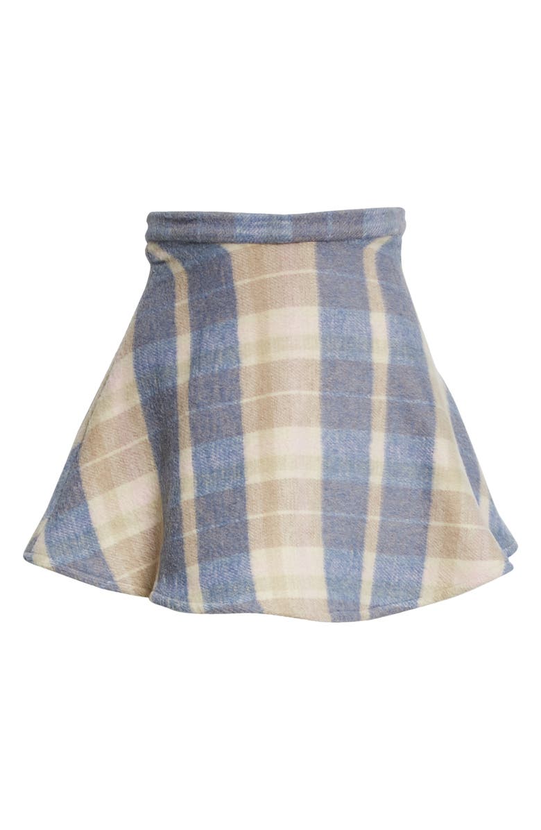 LoveShackFancy Orson Plaid Miniskirt, Alternate, color, 