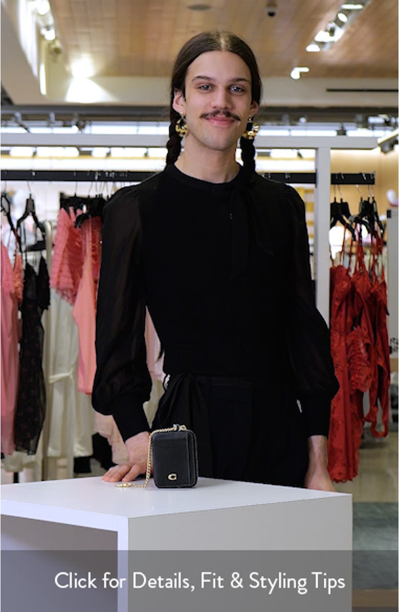 Refined Leather Card Case, sales video thumbnail