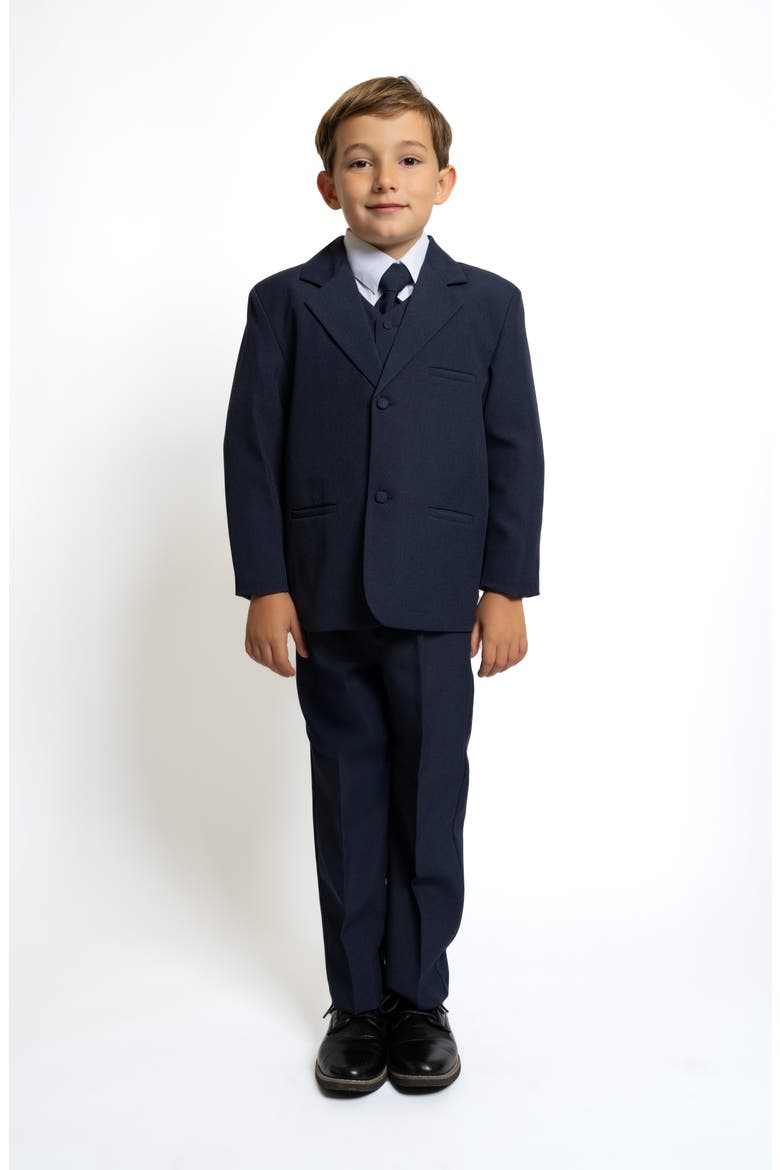 Kids' Joey Five-Piece Suit, Main, color, NAVY