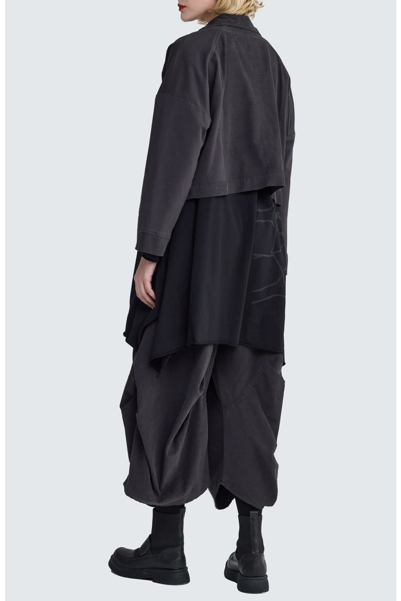 Umbra Cropped Structured Jacket, Alternate, color, Mink Color