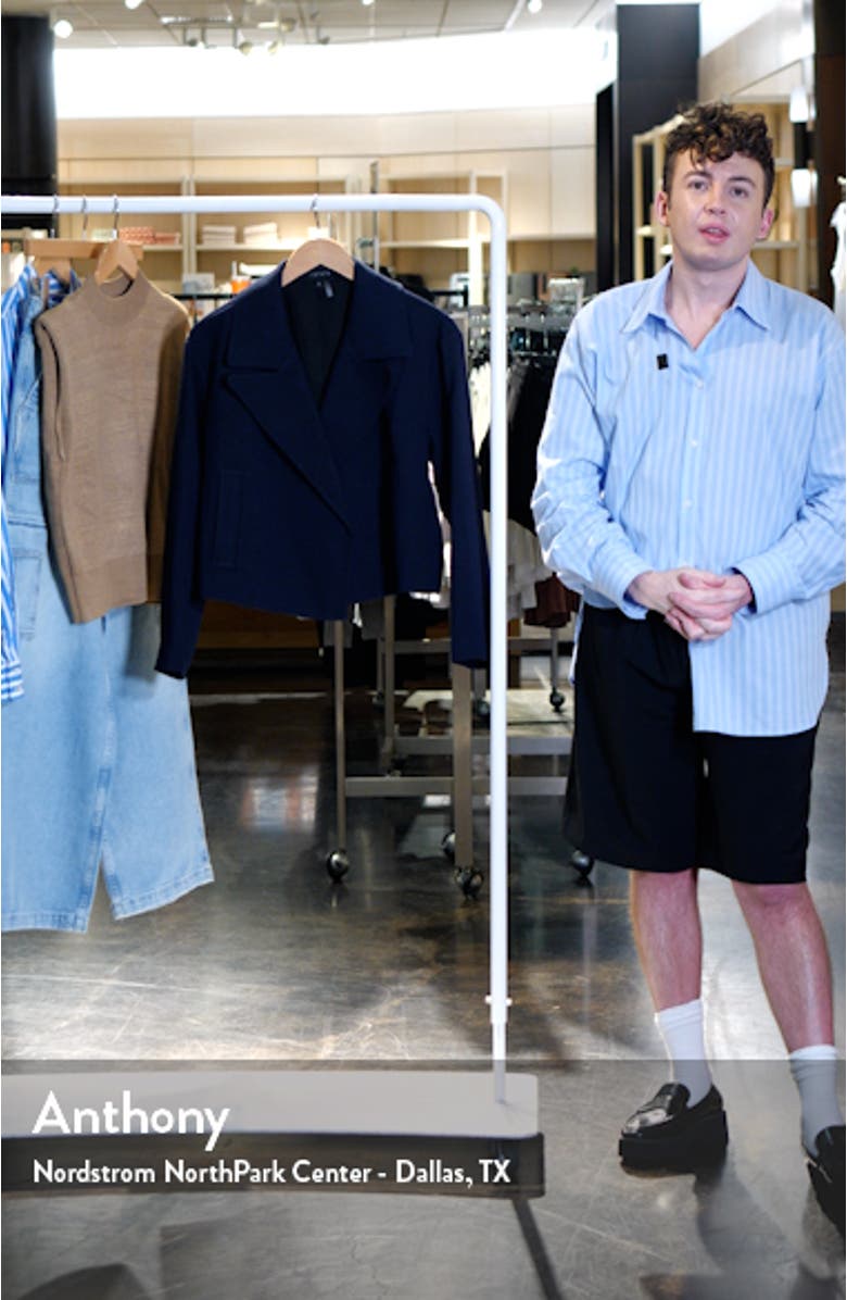 Oversize Notch Lapel Jacket, sales video thumbnail