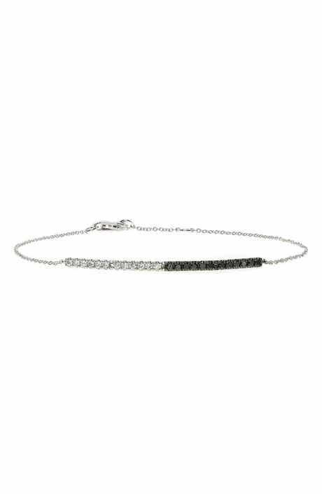 Bony Levy Black & White Diamond Bracelet