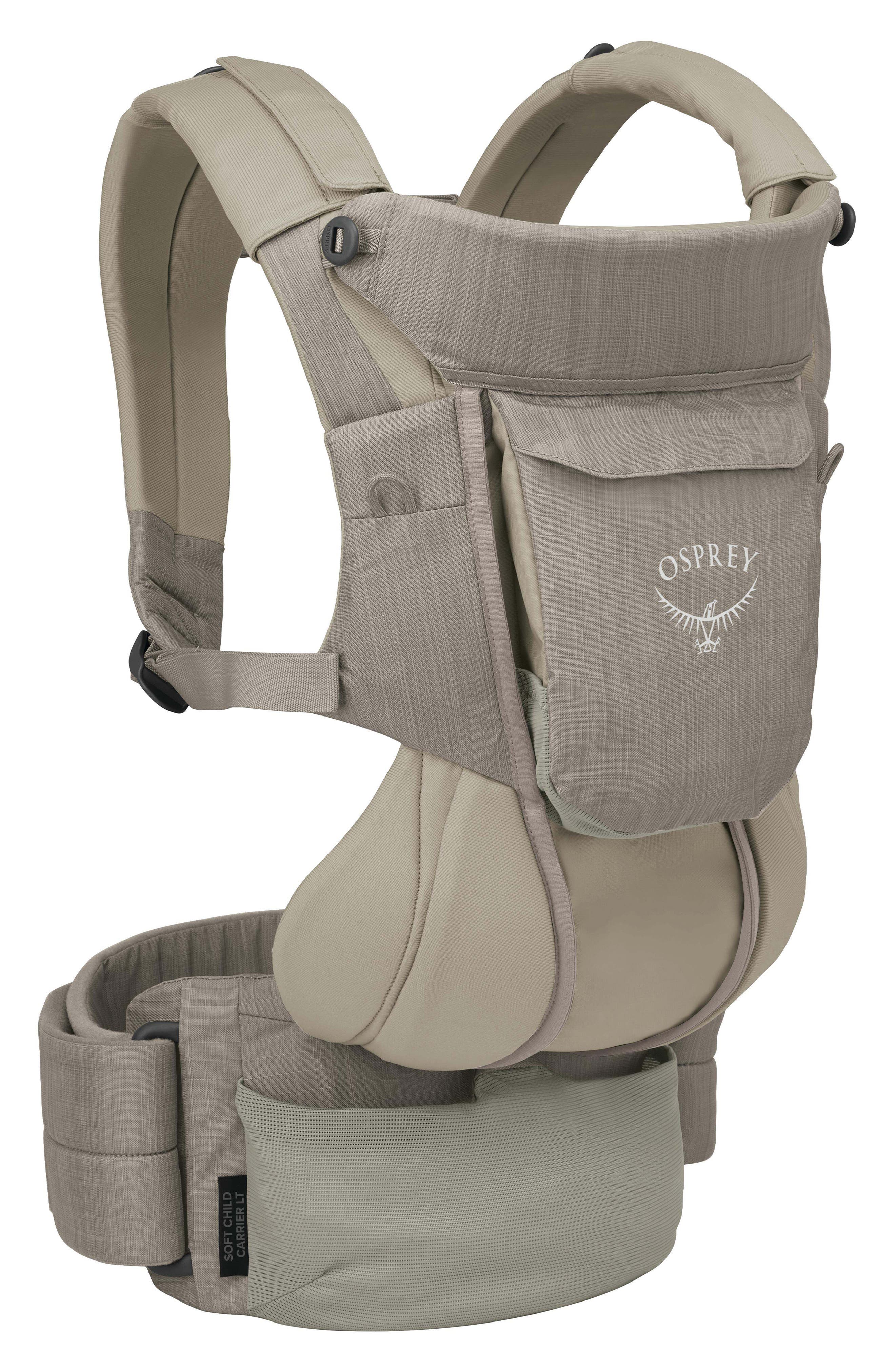 Osprey Poco Soft Child Carrier LT in Tan Concrete 