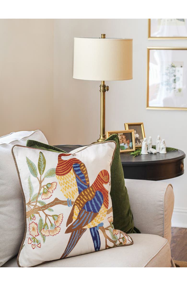 GAURI KOHLI Chandler Throw Pillow Cover, Alternate, color, Multicolored