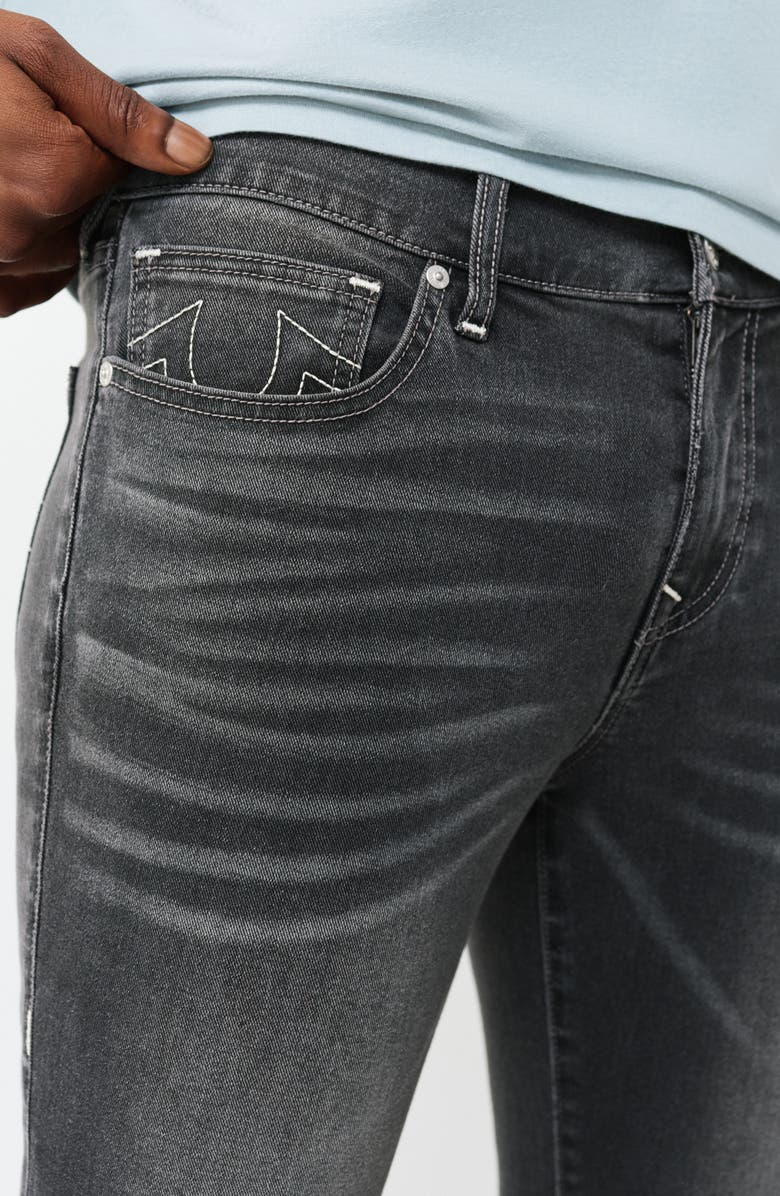 True Religion Rocco Skinny Jeans, Alternate, color, Grey Gloomy Wash