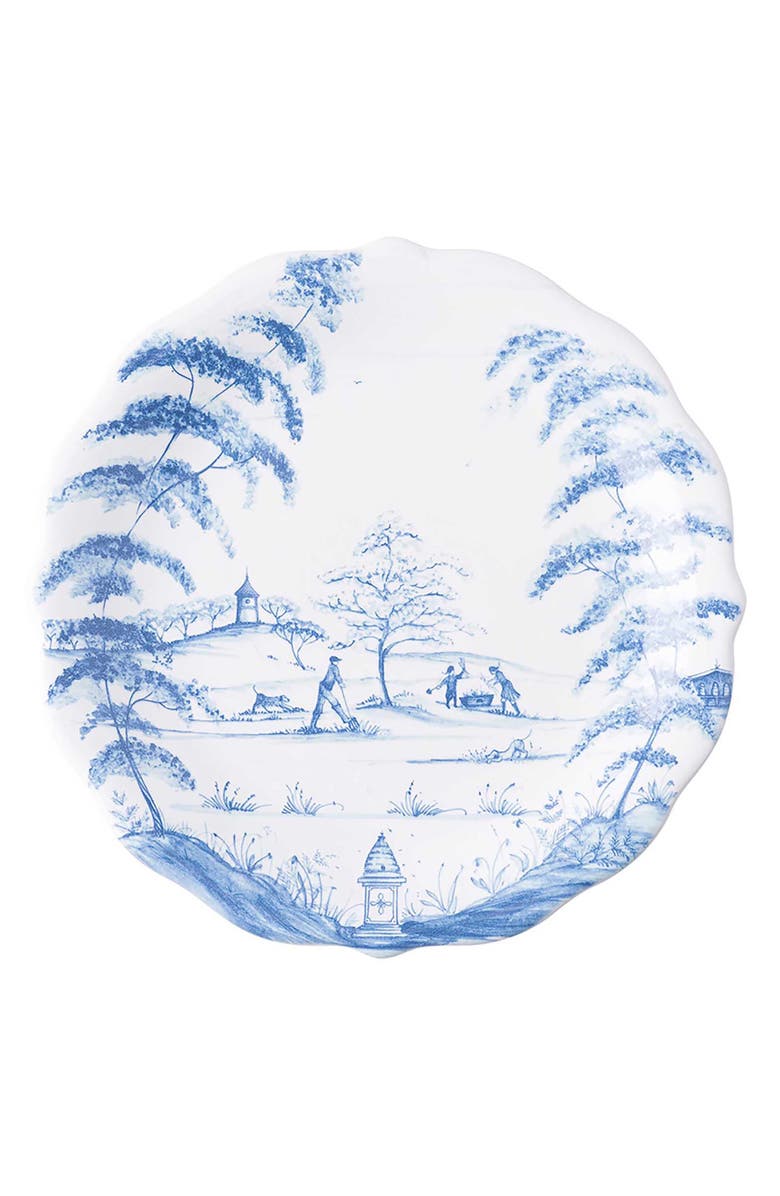 Juliska Country Estate Set of 4 Party Plates, Alternate, color, Delft Blue
