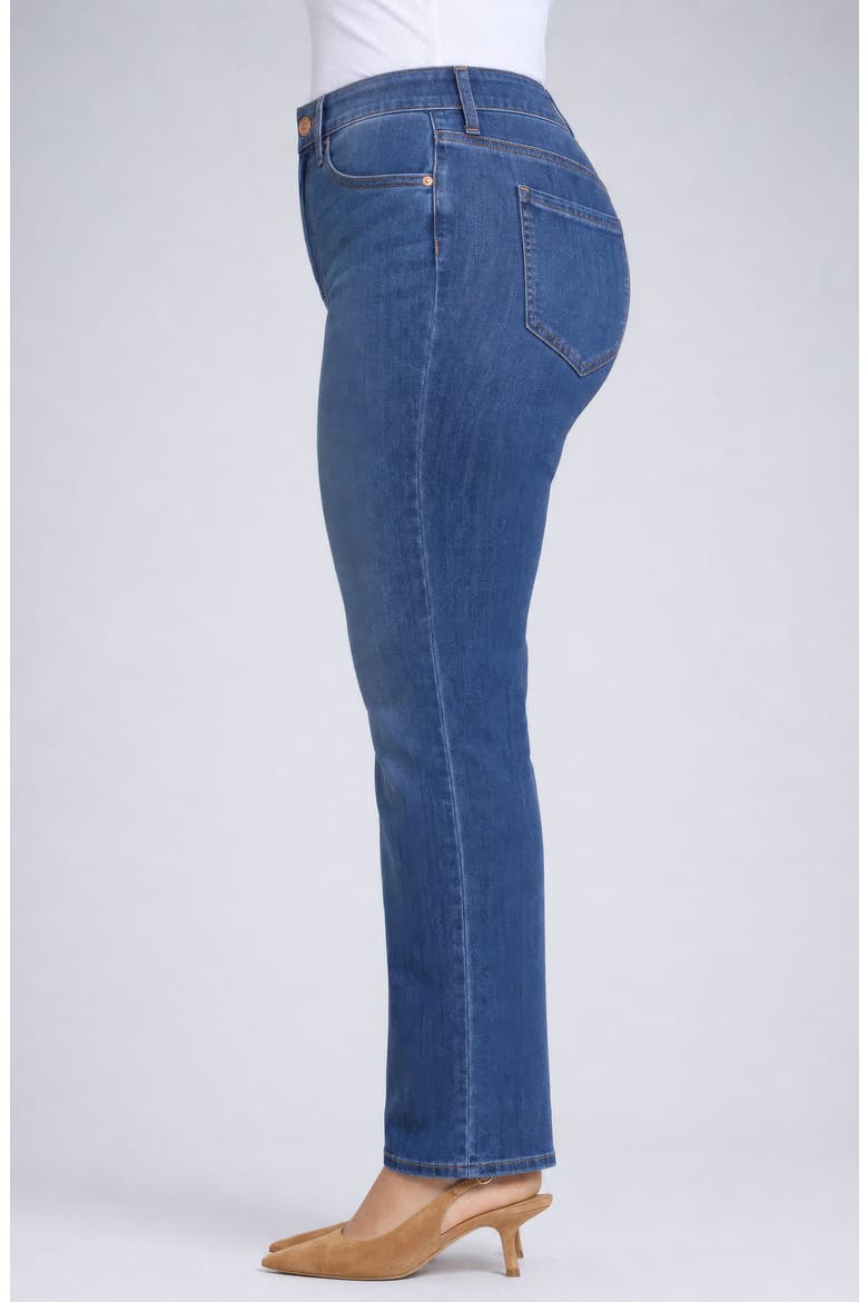 Marilyn High Waist Straight Leg Jeans, Alternate, color, ELM