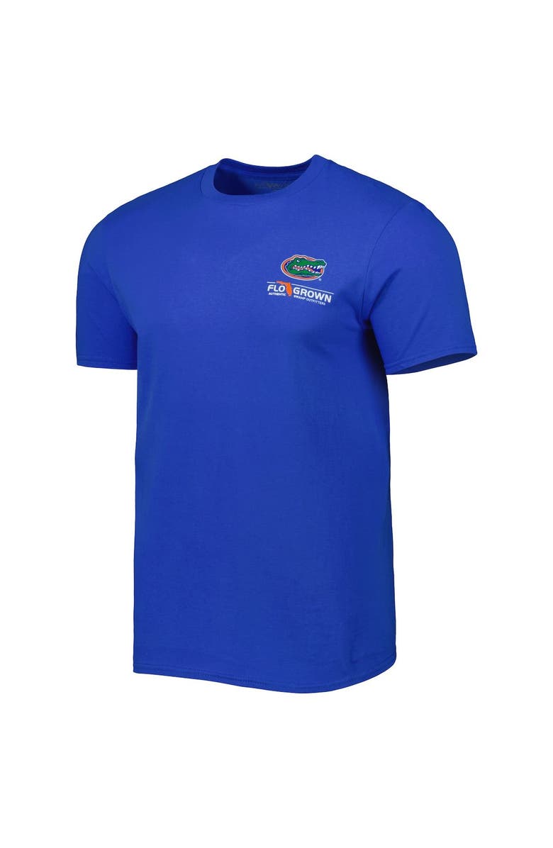 FLOGROWN Men's Royal Florida Gators Double Diamond Crest T-Shirt, Alternate, color, 