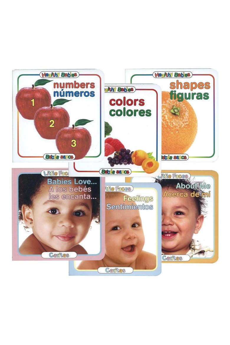 Early Concepts Bilingual Board Books - Set of 6, Main, color, Multicolor