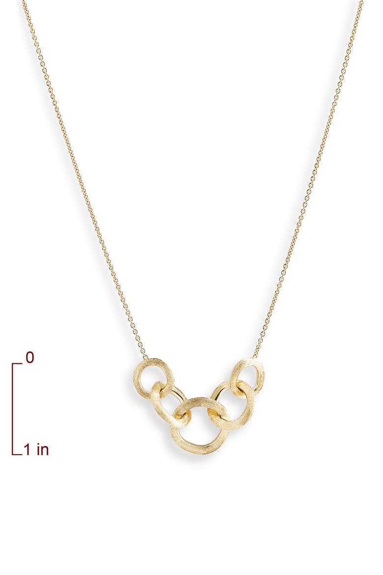 'Jaipur' Link Necklace, Alternate, color, YELLOW GOLD