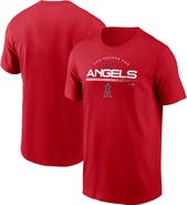 Nike Men's Nike Red Los Angeles Angels Team Engineered Performance T-Shirt