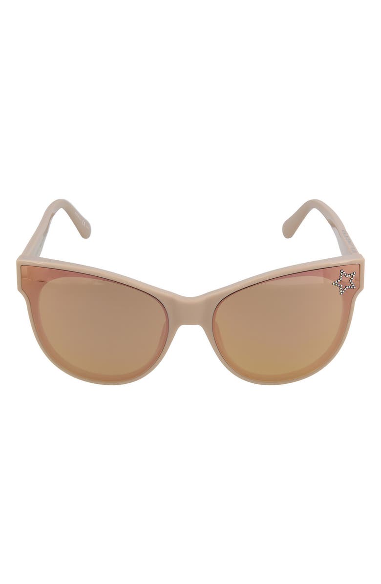 Stella McCartney 61mm Cat Eye Sunglasses, Main, color,