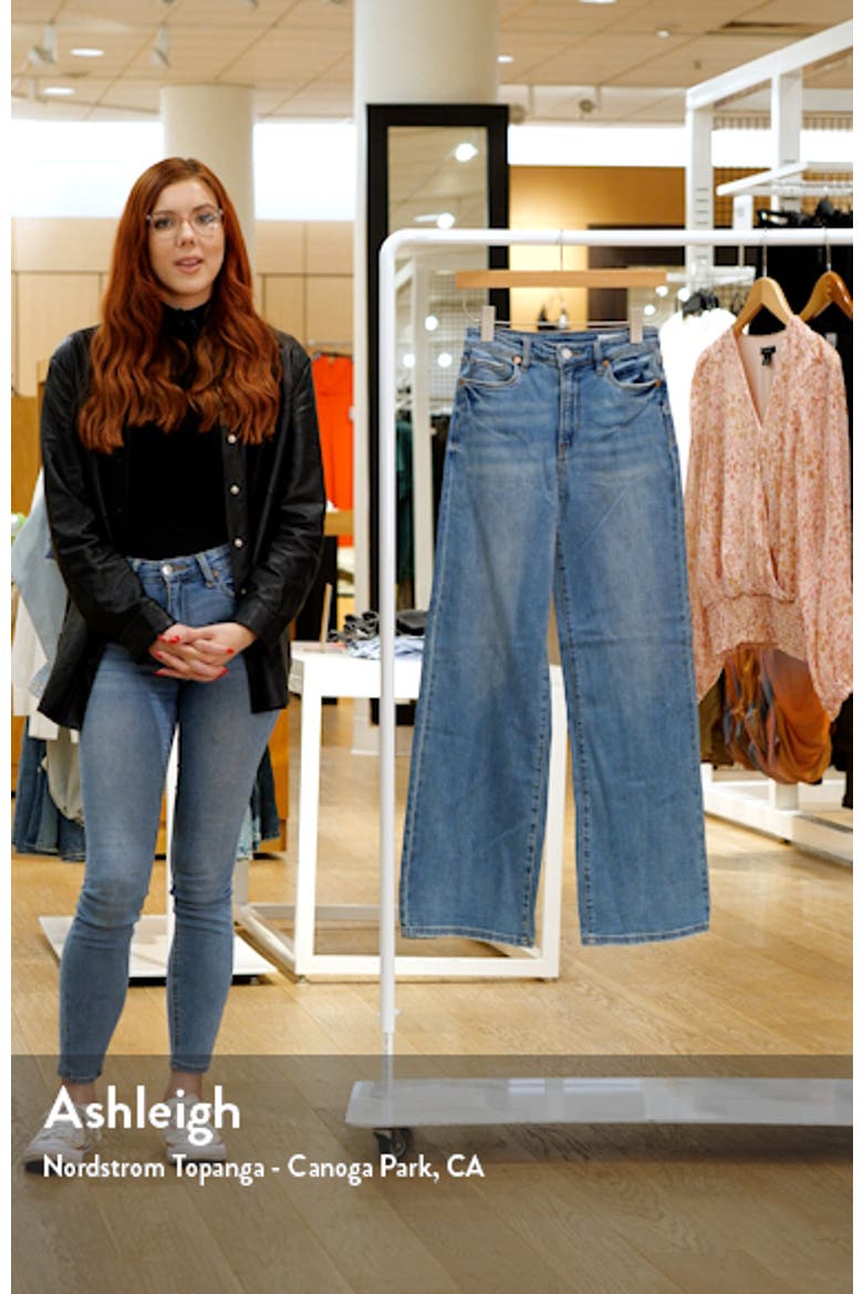 The Franklin Rib Cage Wide Leg Jeans video