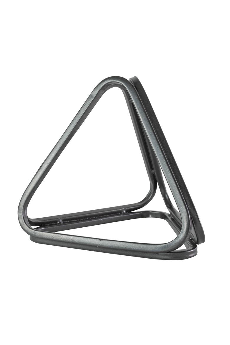 Pyramid Decorative Accent Gray Cast Iron, Alternate, color, Gray