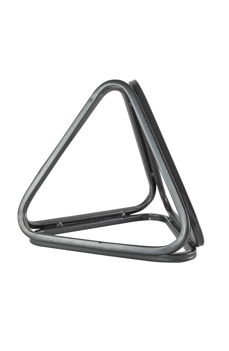 Foreside Home and Garden Pyramid Decorative Accent Gray Cast Iron, Alternate, color, Gray