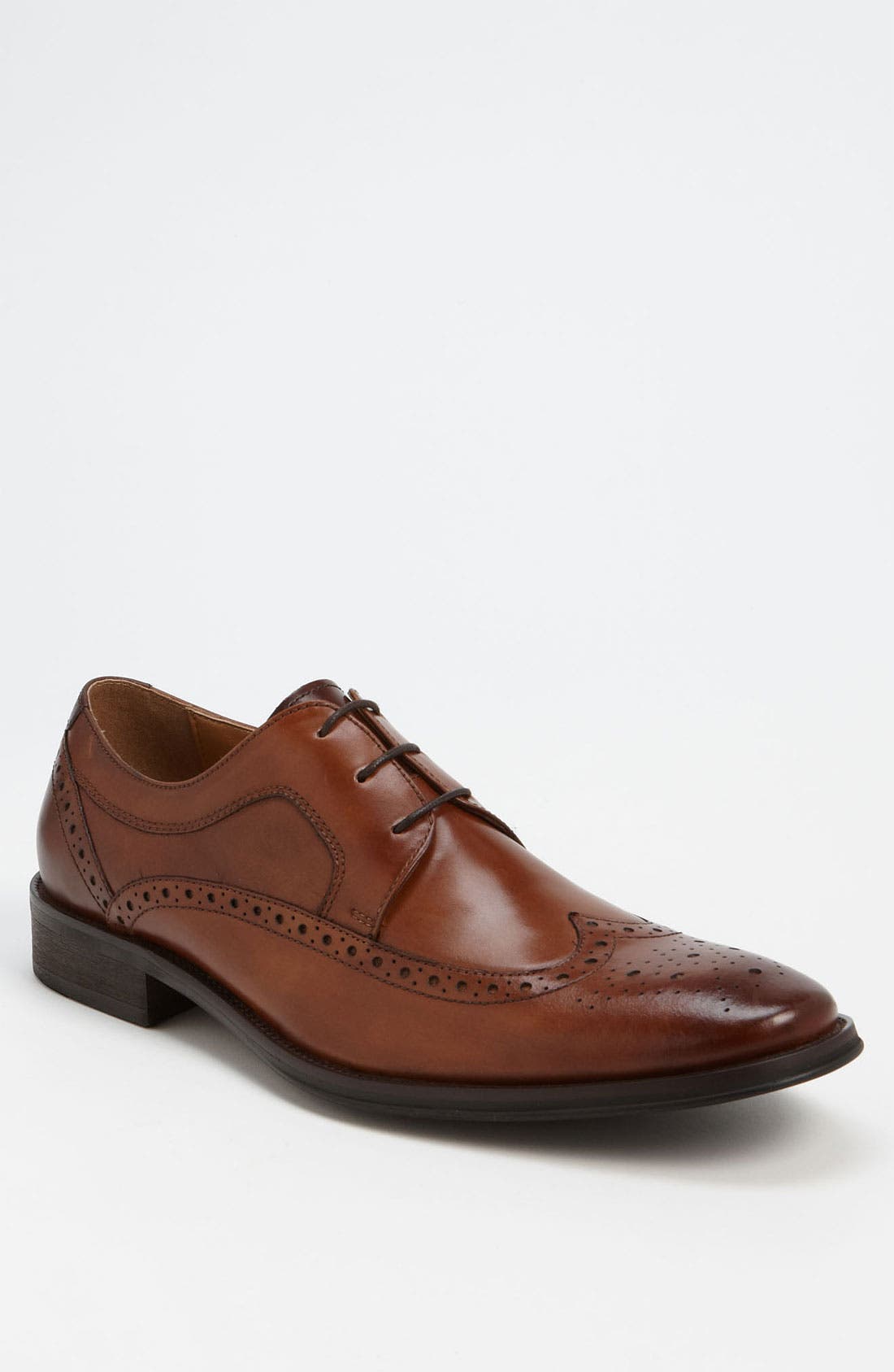 'Brownlie' Wingtip Oxford, Main, color, COGNAC