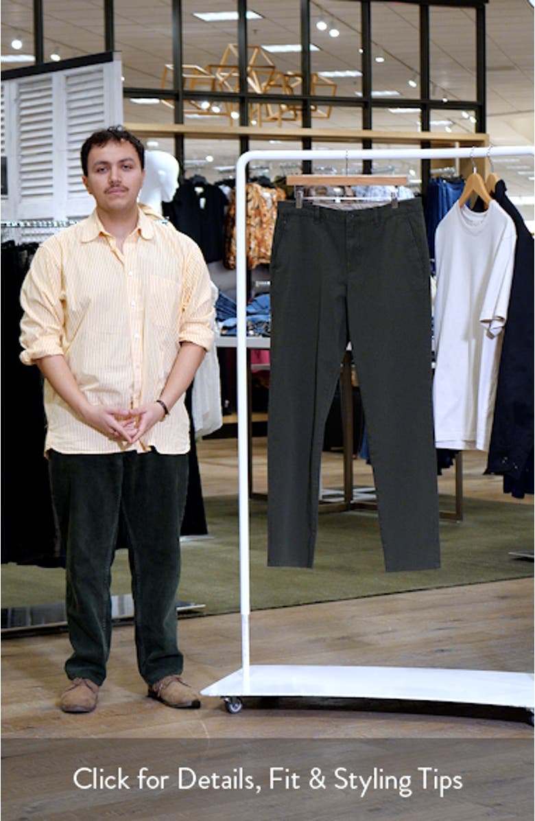 The 2.0 Flat Front Stretch Cotton Chinos, sales video thumbnail