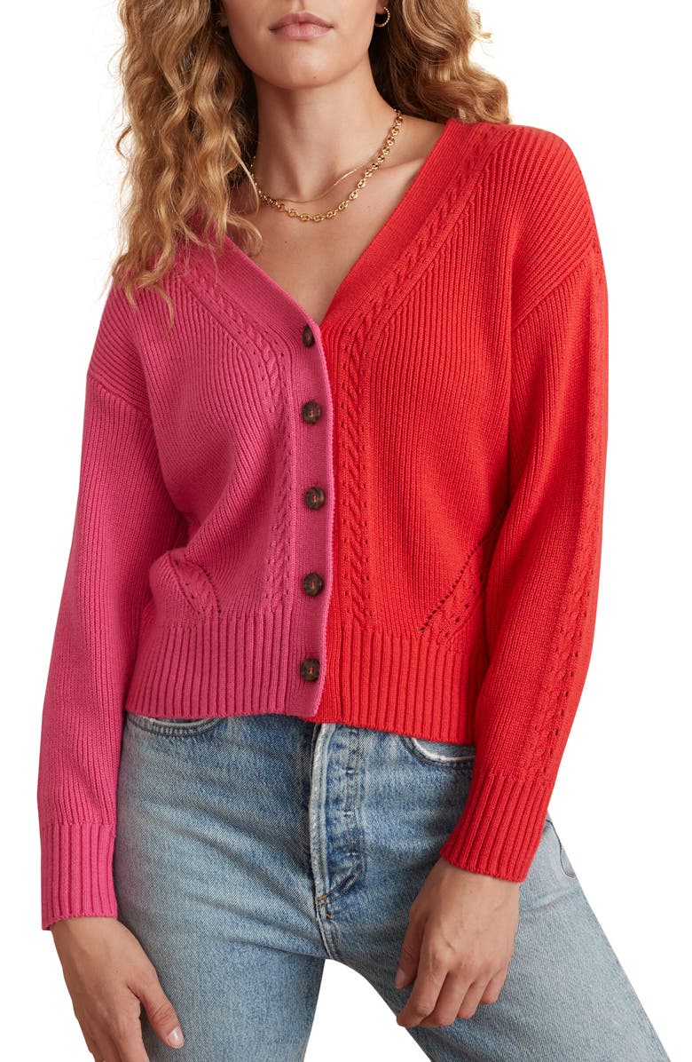 Marine Layer Robin Crop Cardigan, Main, color,