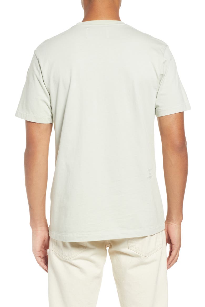 Logo Cotton T-Shirt, Alternate, color, GREY GREEN