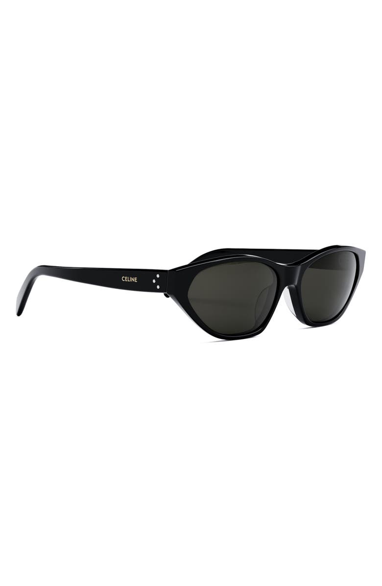 CELINE 57mm Cat Eye Sunglasses, Alternate, color, 