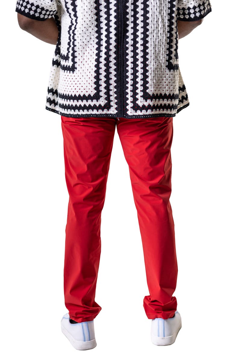 Resistancesolid Red Drawstring Pants, Alternate, color, RED