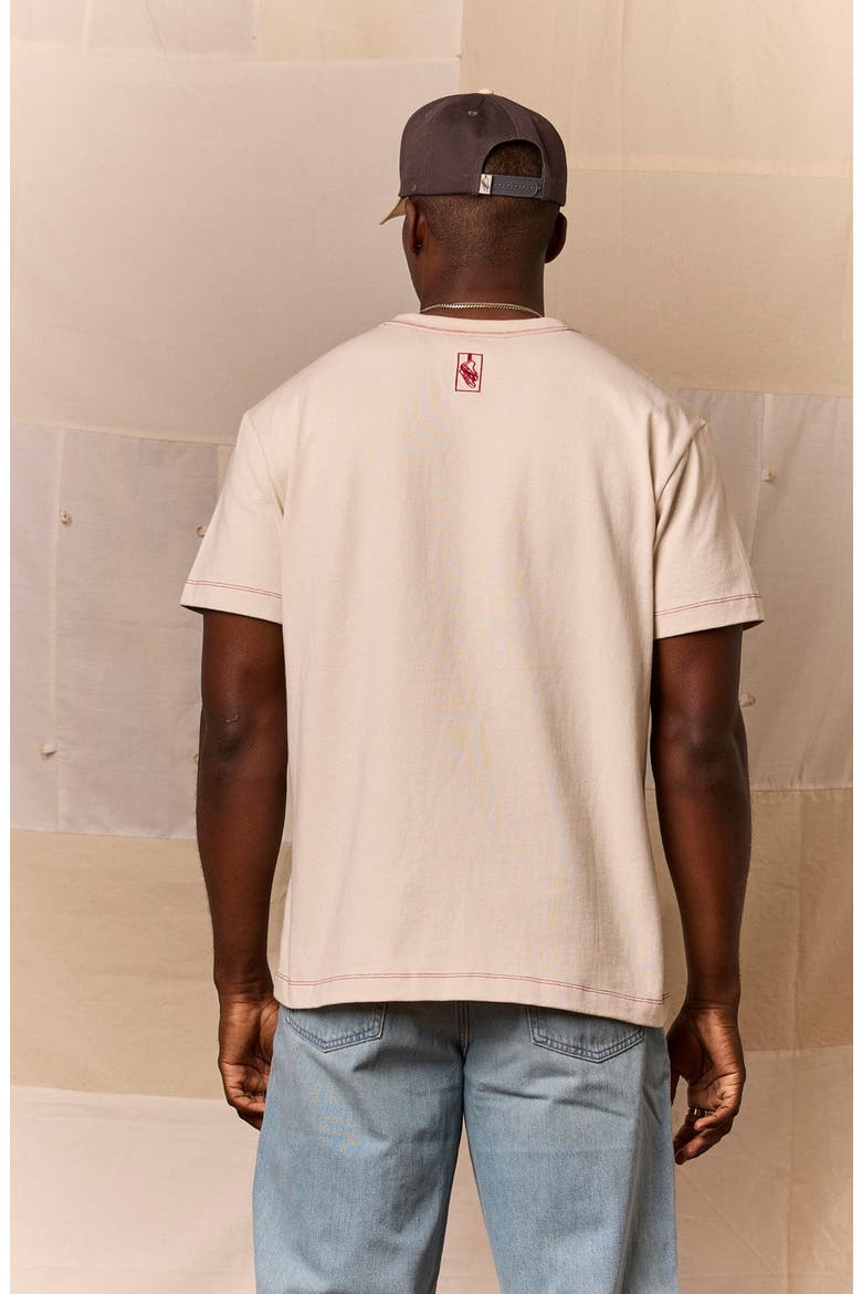 The Patch Tee, Alternate, color, Beige