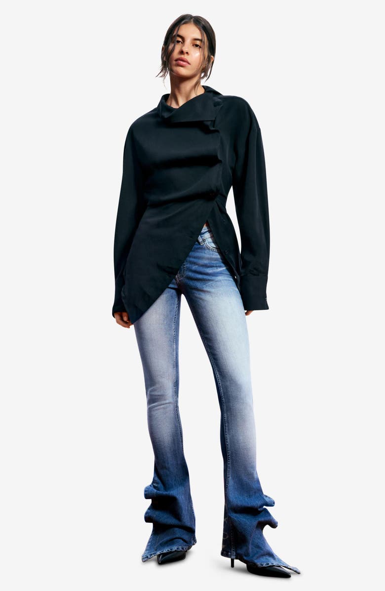 Desigual Egonlab Asymmetrical Top, Alternate, color, Black