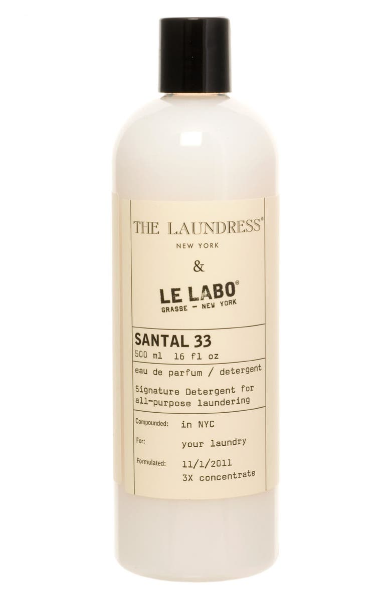 The Laundress Le Labo Santal 33 Signature Detergent, Main, color, 