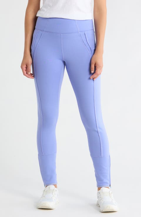 Keepin' Cozy Fleece Lined Zip Hem Leggings