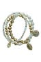 selected Gold / White