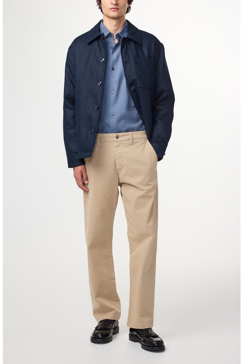 Aden 1923 Classic Fit Stretch Organic Cotton Chinos, Alternate, color, KHAKI BEIGE