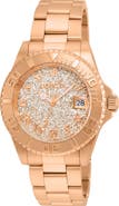 INVICTA Angel Crystal Dial Bracelet Watch, 40mm