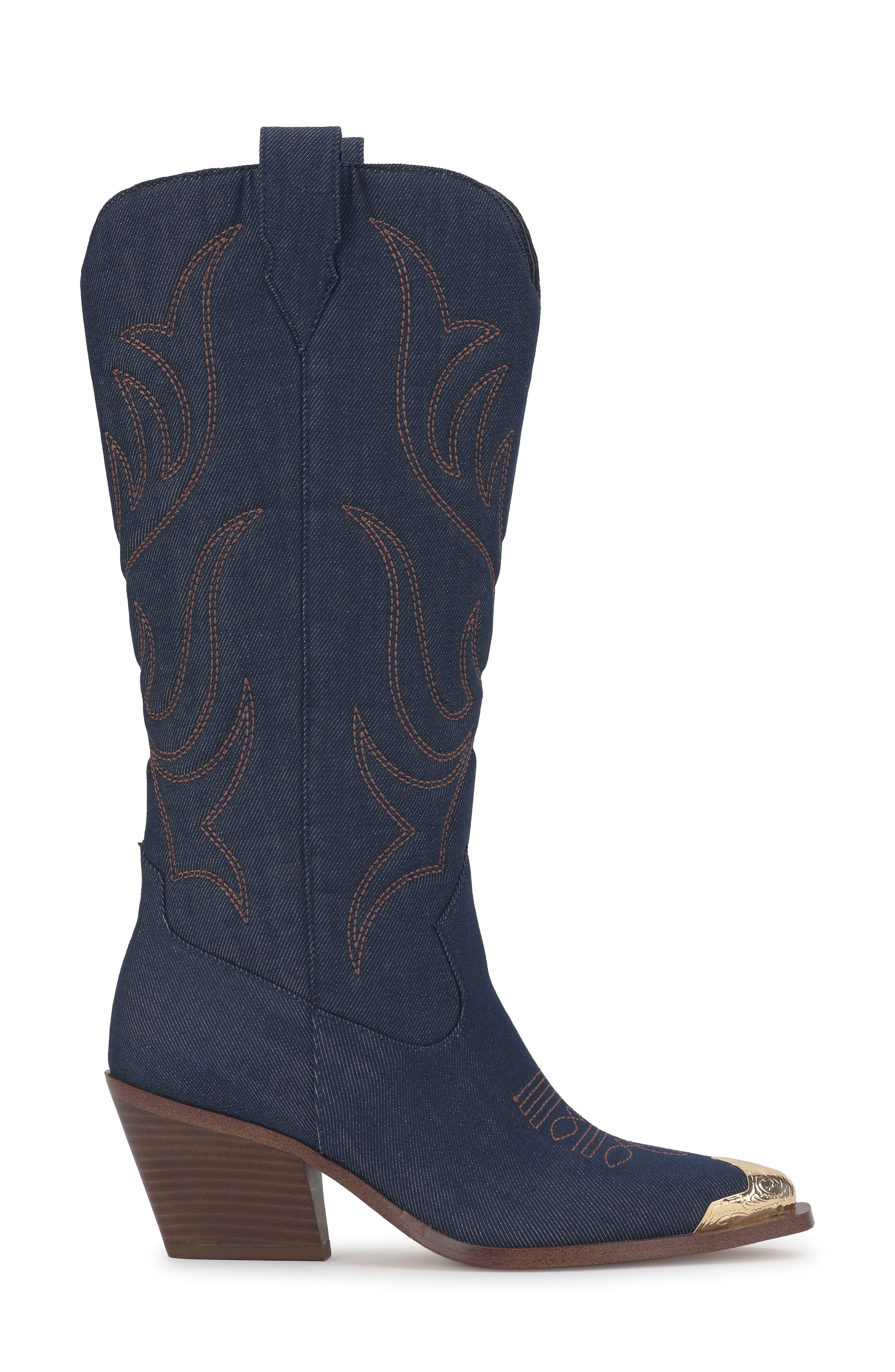 Zuliena Western Boot, Alternate, color, INDIGO