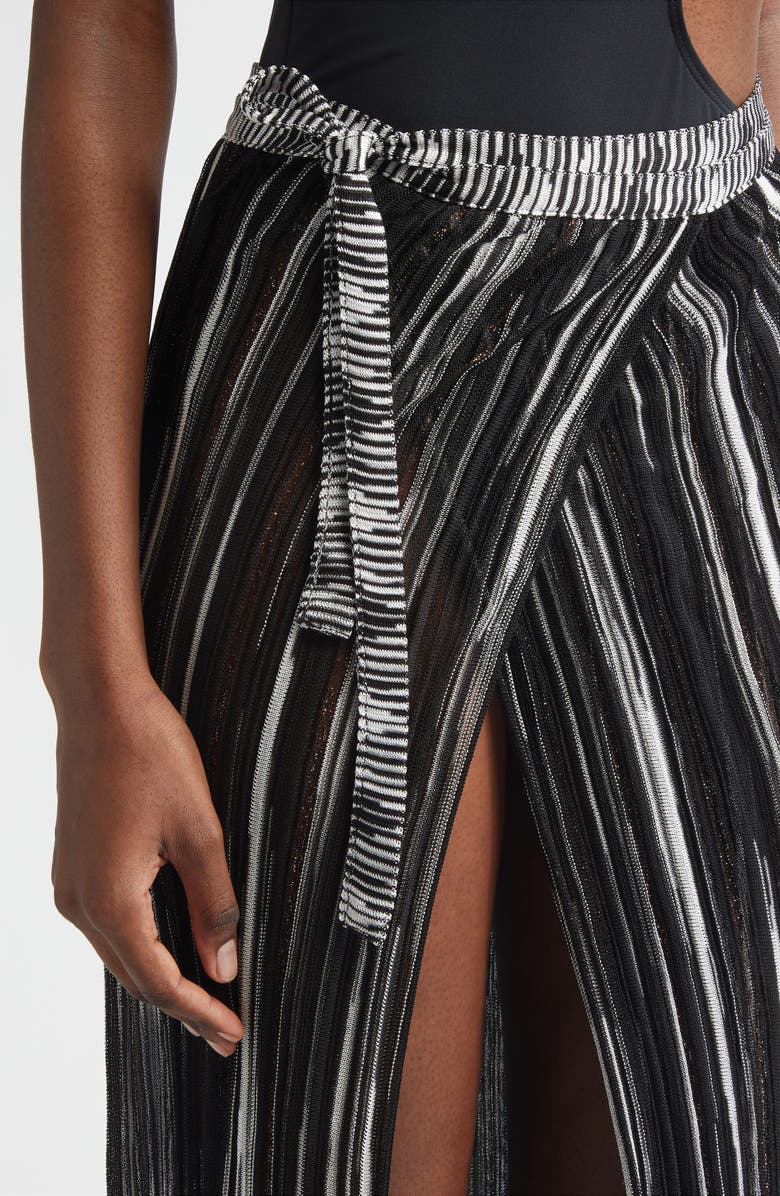 Missoni Cover-Up Pareo, Alternate, color, Black Multi