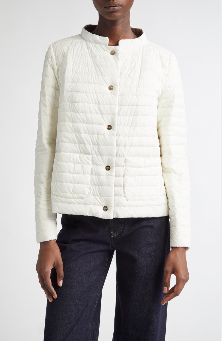 Herno Matte to Shiny Reversible Down Puffer Jacket, Main, color,