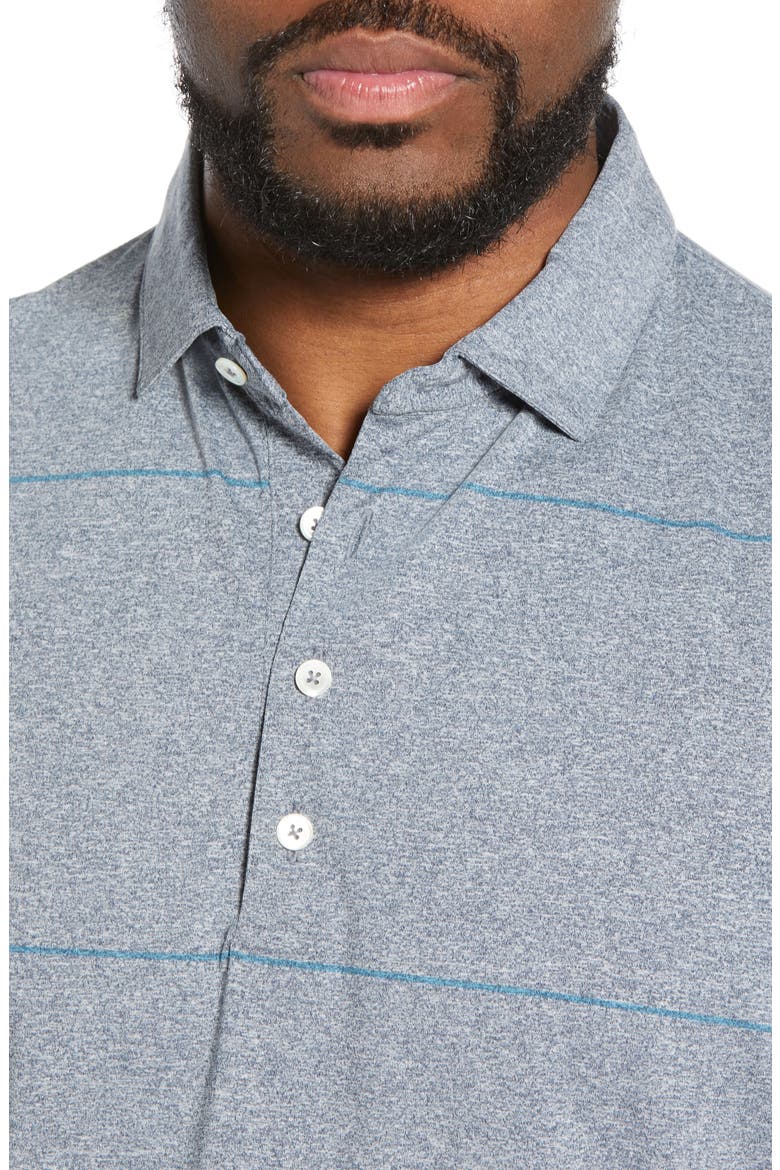 Palmer Tech Polo, Alternate, color, SEA BLUE