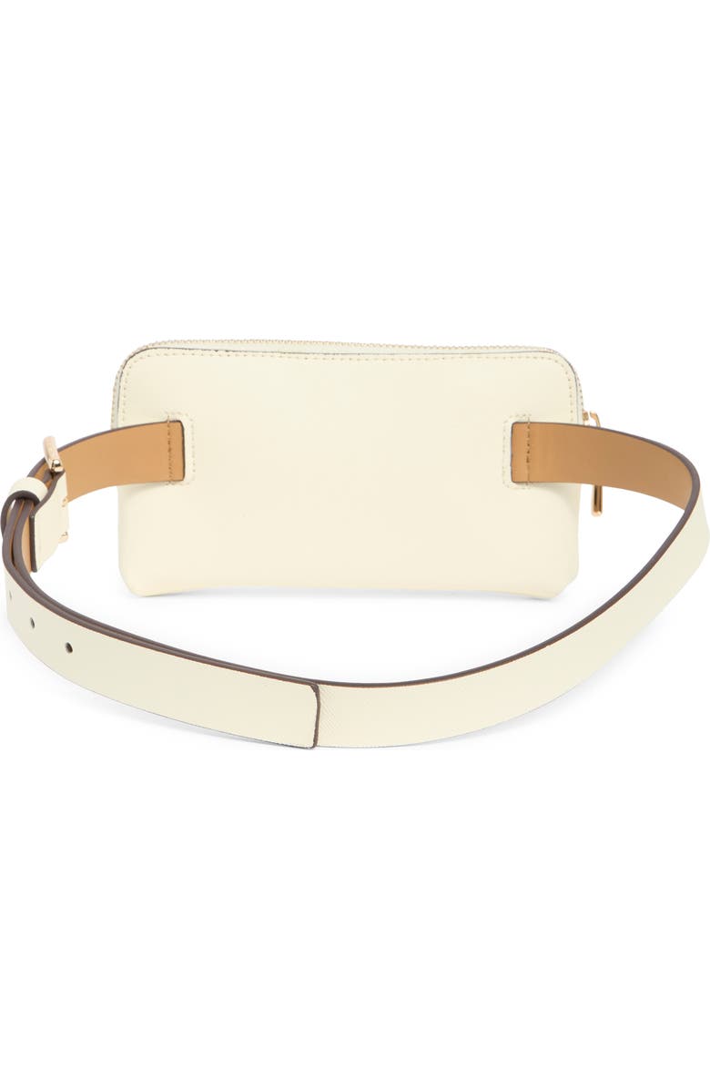Kate Spade New York saffiano leather zip top belt bag, Alternate, color,