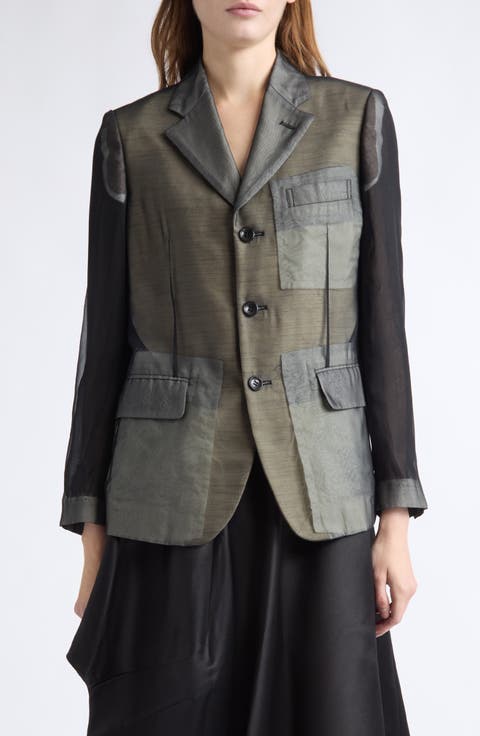 Georgette Thin Blazer