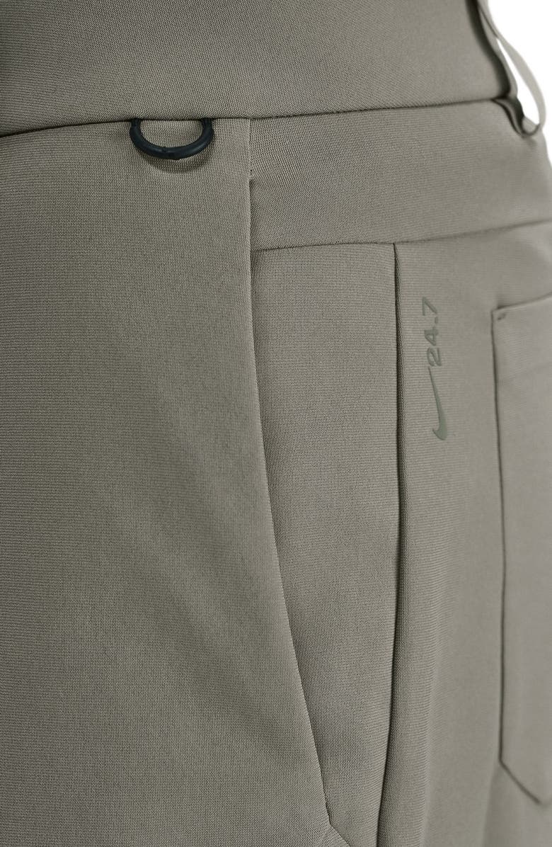 Nike 24.7 PerfectStretch Dri-FIT Regular Fit Flat Front Pants, Alternate, color, 320 Ltarmy/Stlgrn