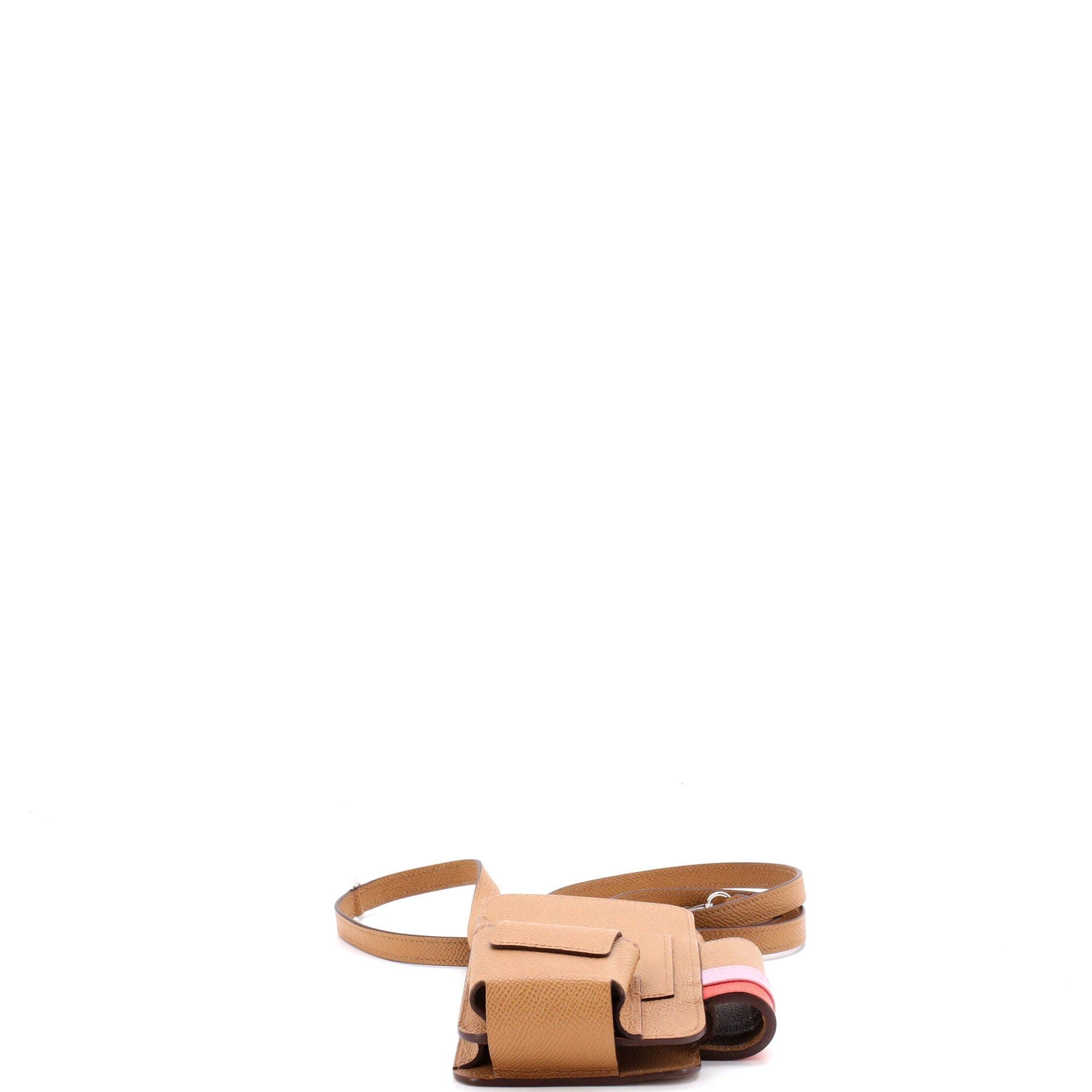 Hermesway Phone Case Crossbody Bag Epsom, Alternate, color, Brown