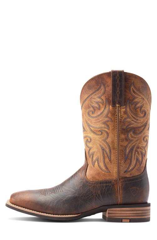Ariat Slingshot Square Toe Cowboy Boot In Brown