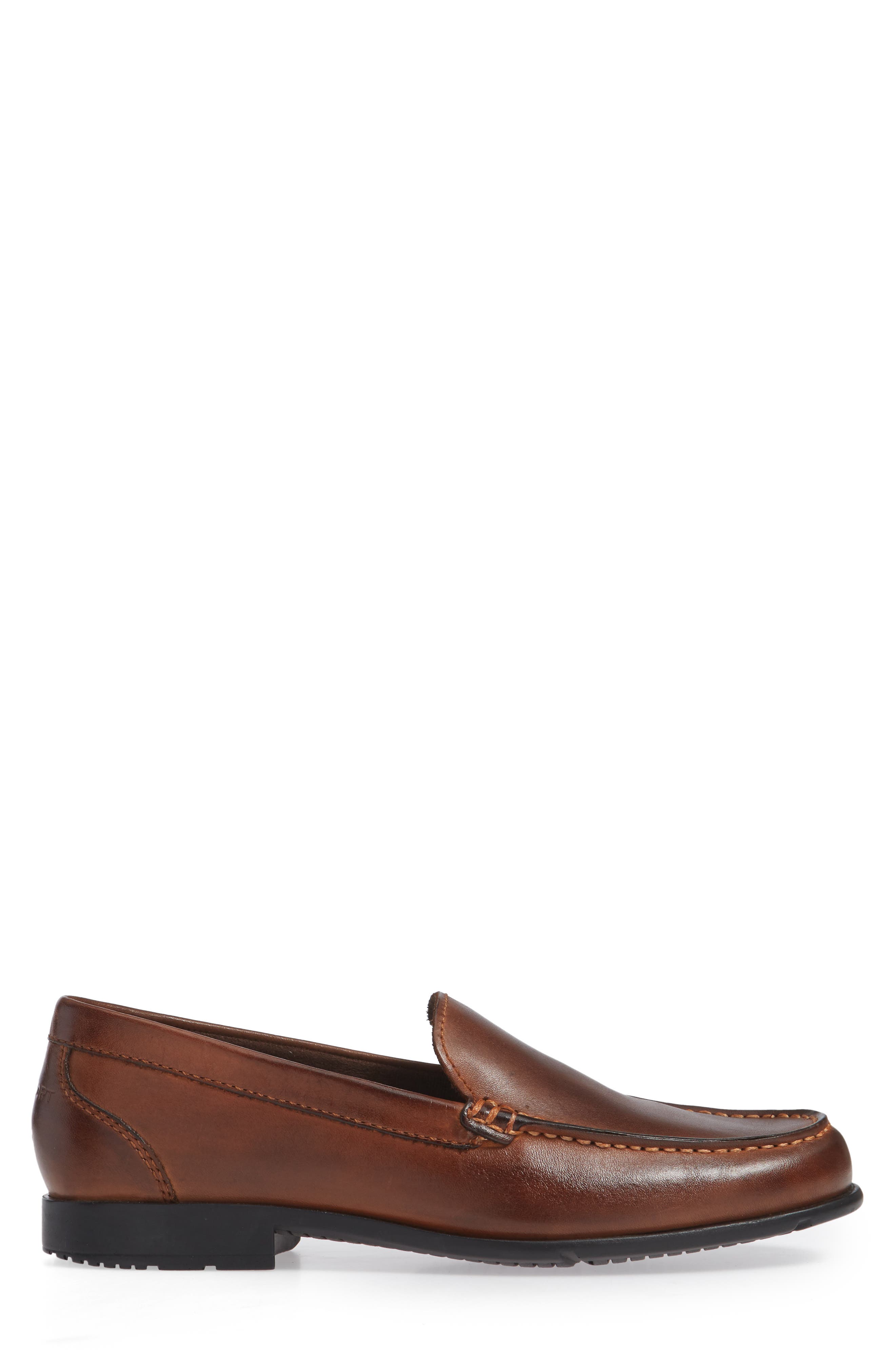 Classic Venetian Loafer, Alternate, color, DARK BROWN LEATHER